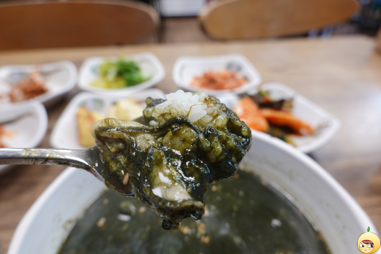 매생이굴국 한입만