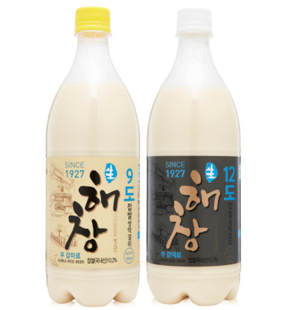 해창막걸리 9도, 12도 세트 이미지