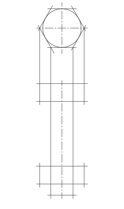 육각머리볼트-너트-그리기2
