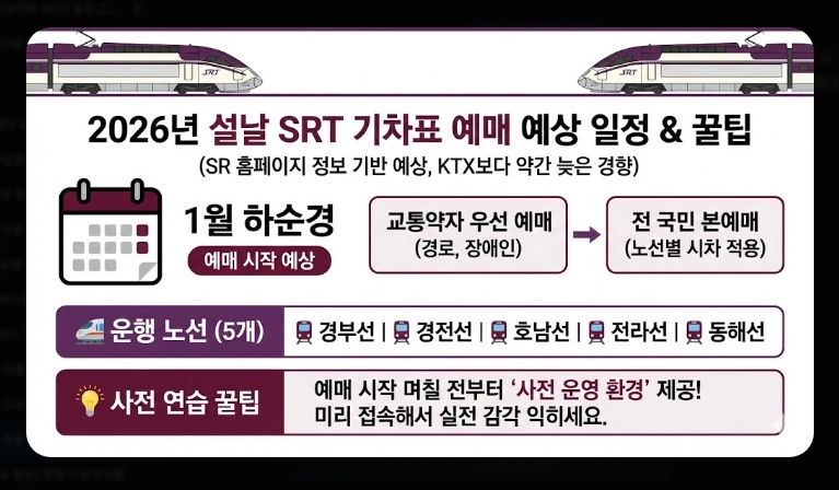 설날 귀성 팁(일정, 시간)(2026년 + 전략)