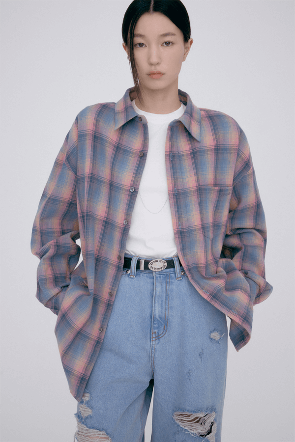 엄마친구아들 6회 정소민 체크셔츠