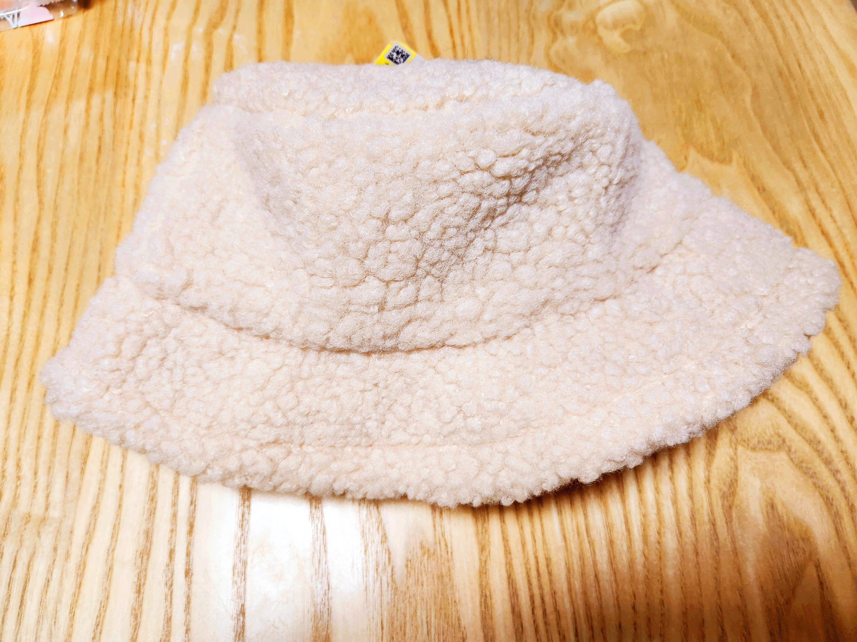 다이소 뽀글이 버킷햇