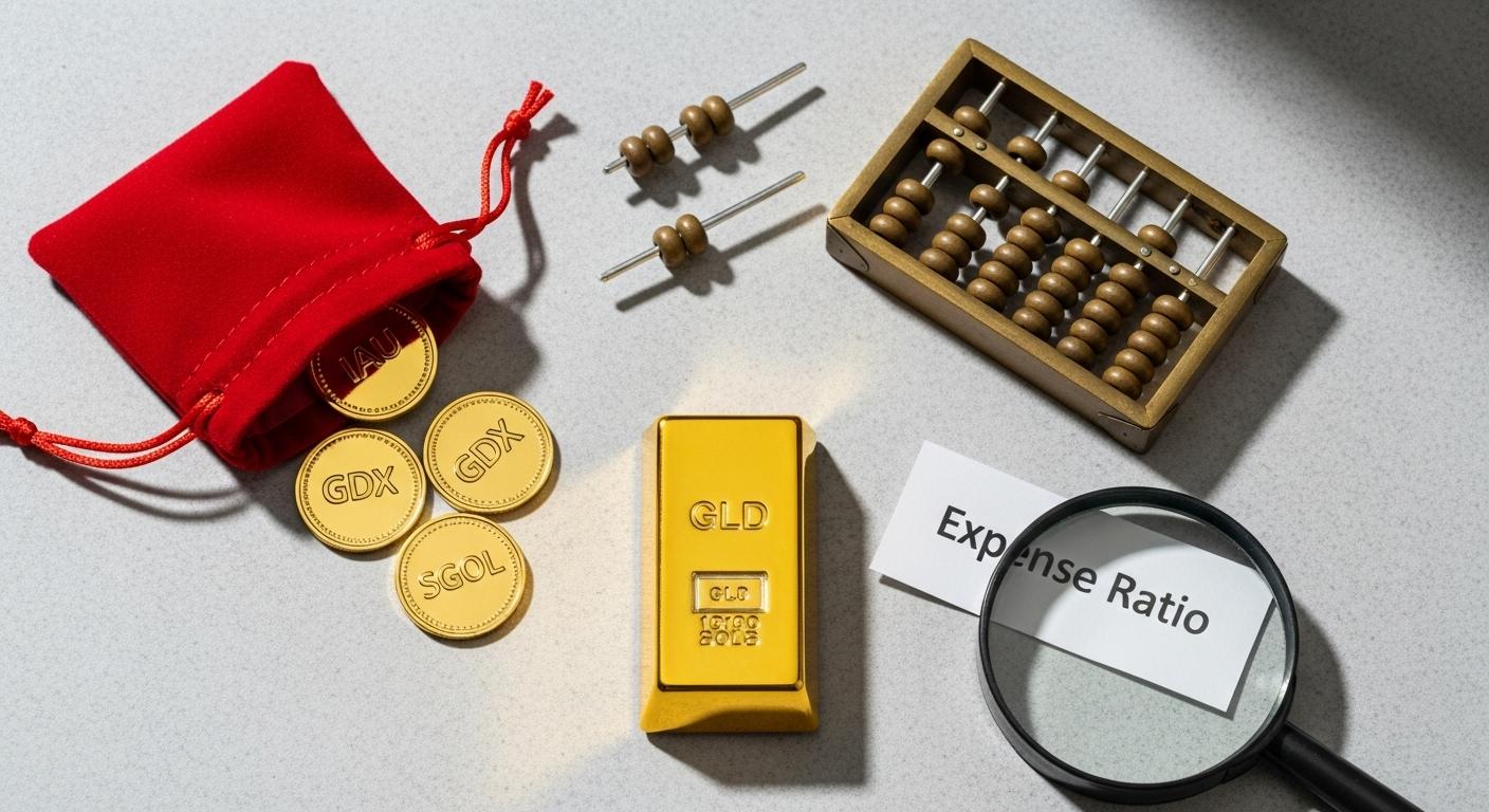 금 투자 ETF 수수료 비교