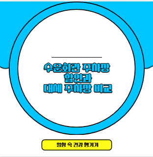 수운회관 주차장 할인과 대체 주차장 비교