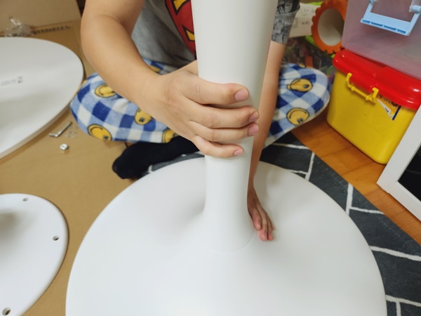 이케아 원형테이블 독스타 조립 사용 후기