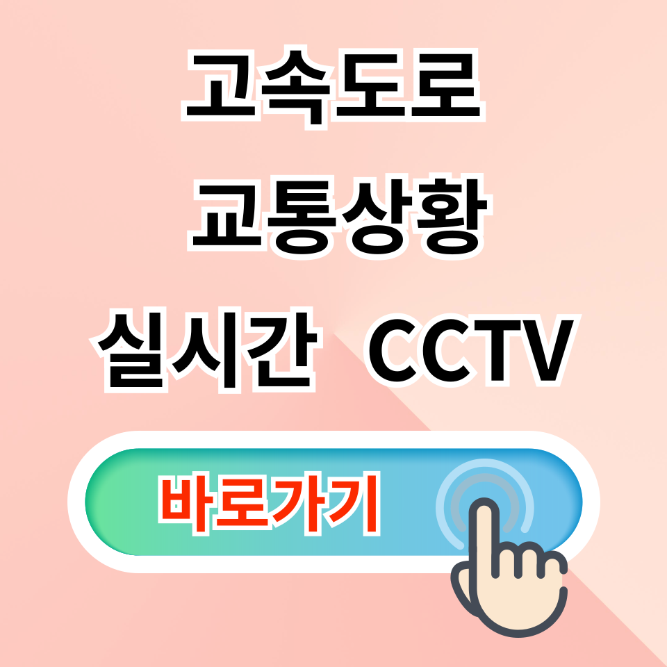 고속도로 교통상황 CCTV 바로가기
