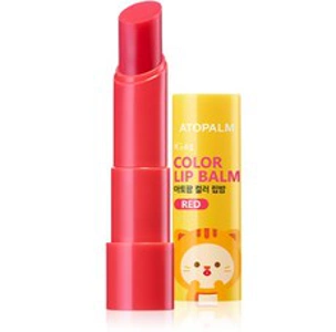 아토팜 키즈 컬러 립밤 3.3g, 레드, 1개