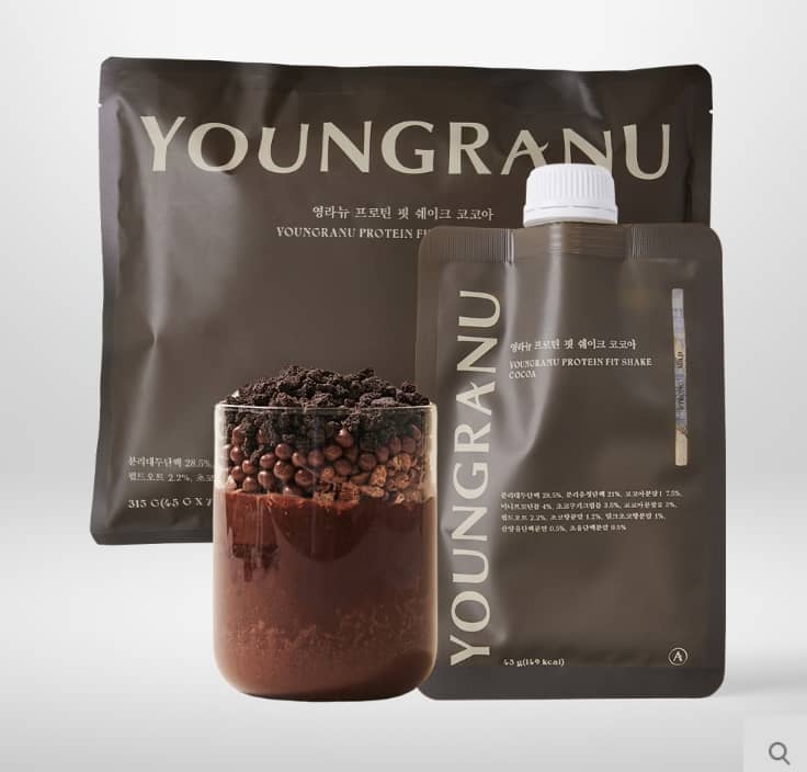 영라뉴 프로틴 핏 쉐이크 이미지