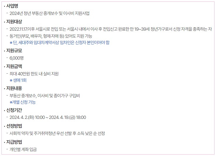 사업개요