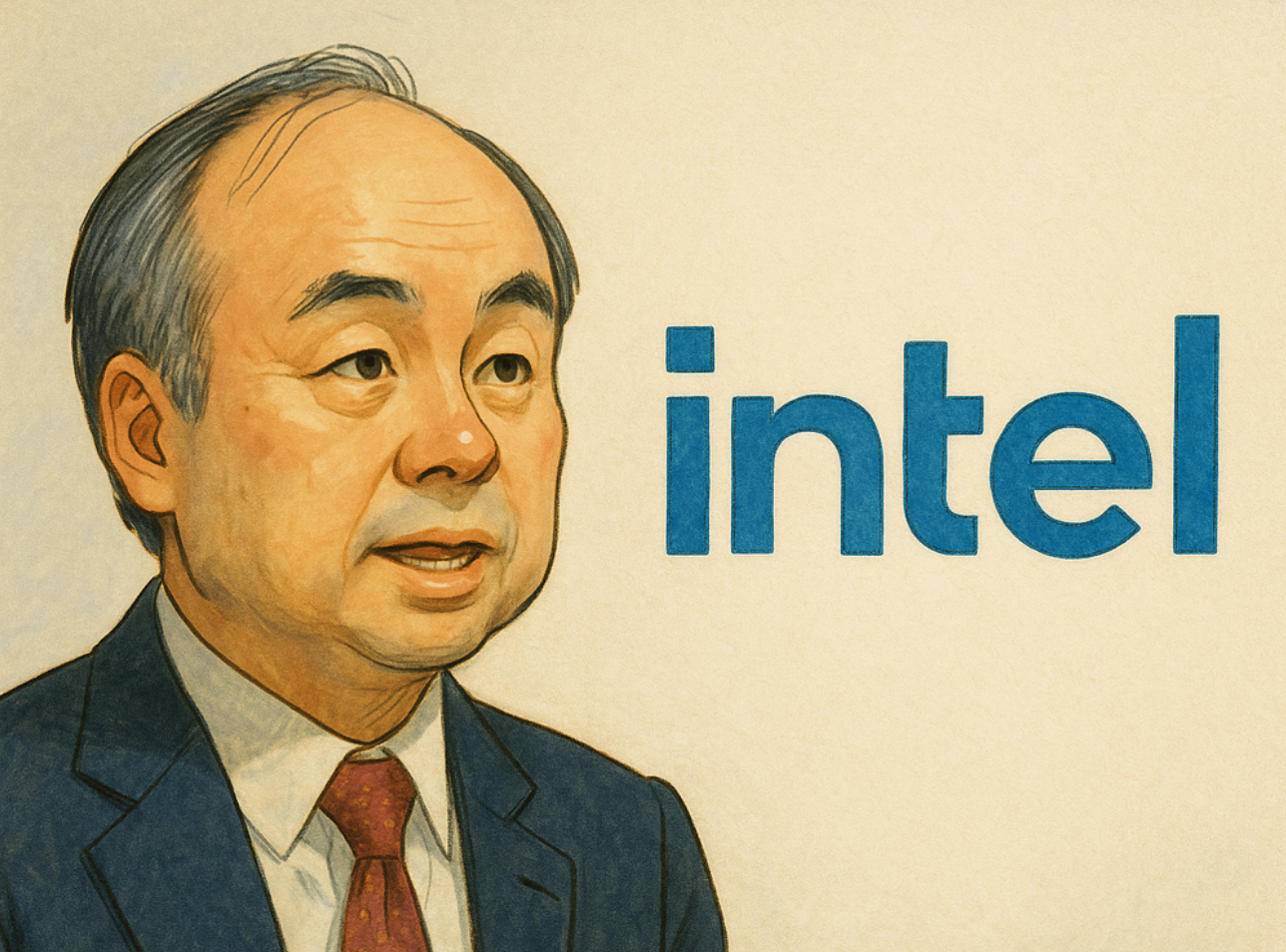 손정의 인텔 투자 배경과 전략적 의미 관련 이미지