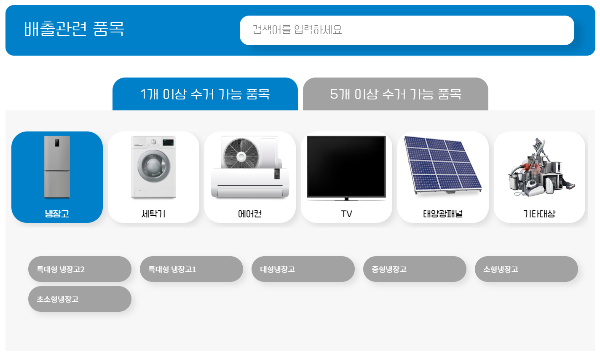 대형폐기물 무상수거