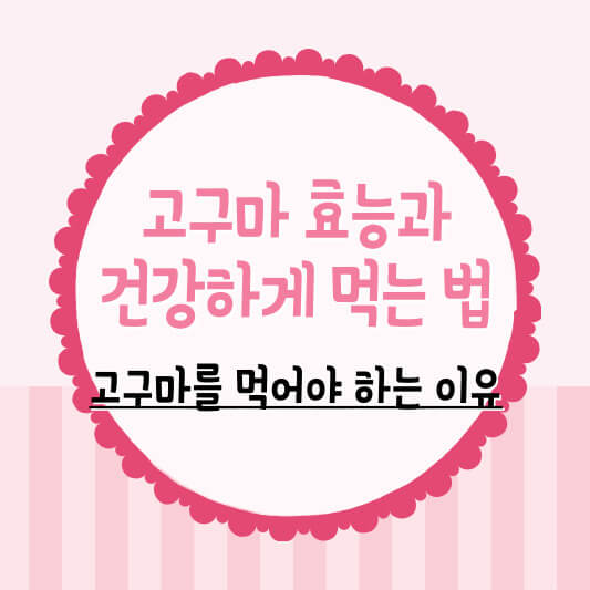 고구마효능