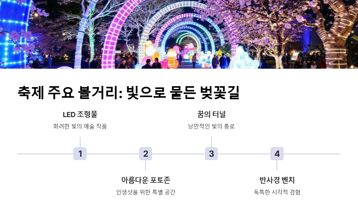 양재천 벚꽃 등(燈) 축제 명소 볼거리 꿀팁 총정리