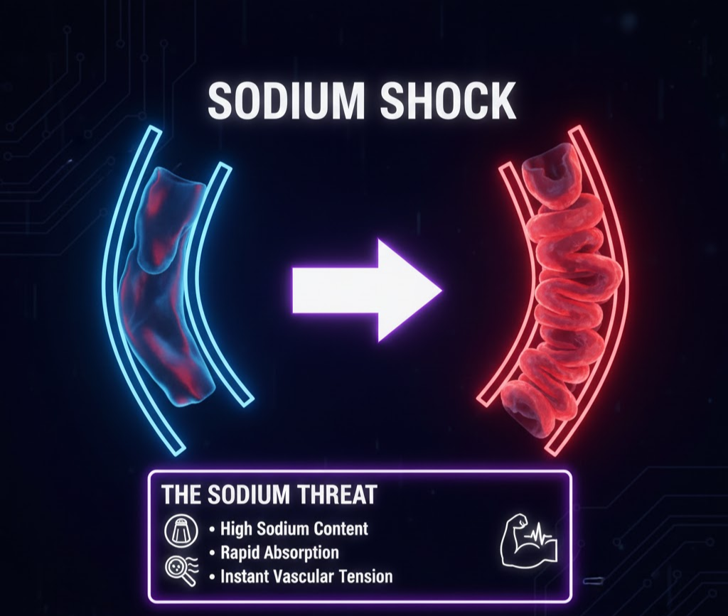 맛소금이 왜 혈관에 위험한가?