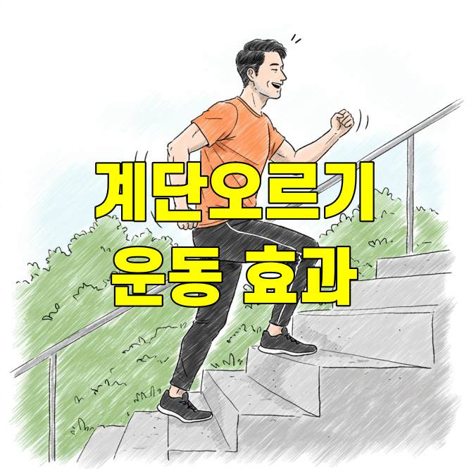 계단오르기 효과 하루 10분으로 건강 되찾는 비밀 습관