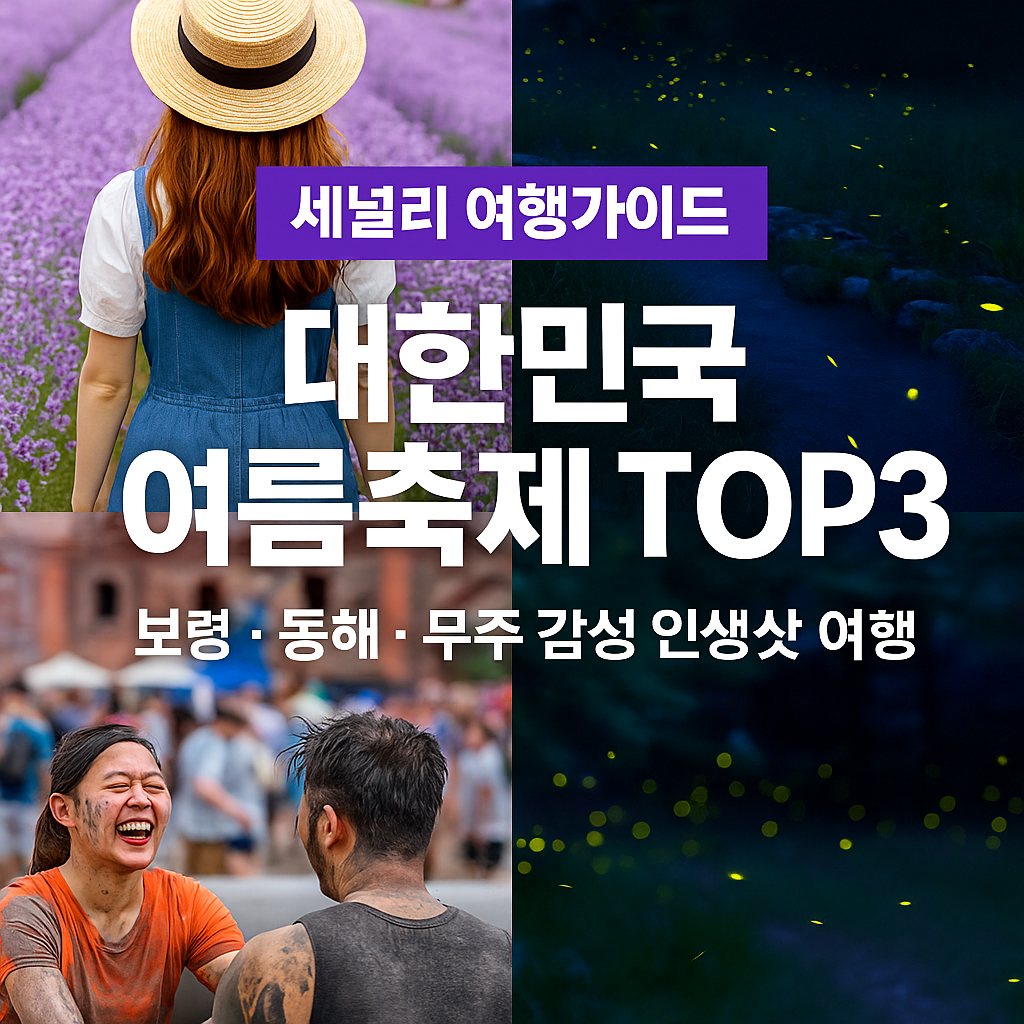 대한민국 여름축제 TOP3 썸네일