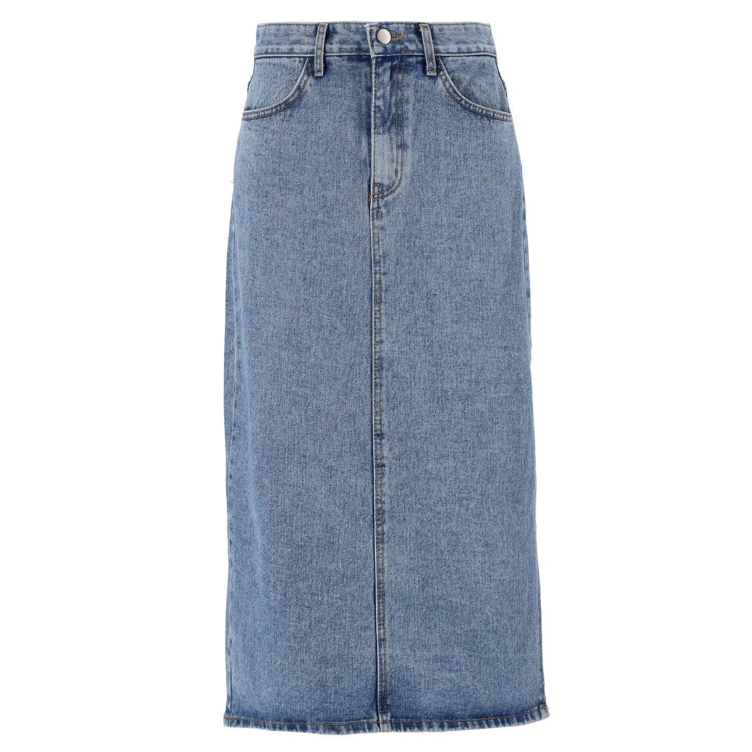 GGPX 지지피엑스 피 옆슬릿데님롱스커트 GMB6DS740F