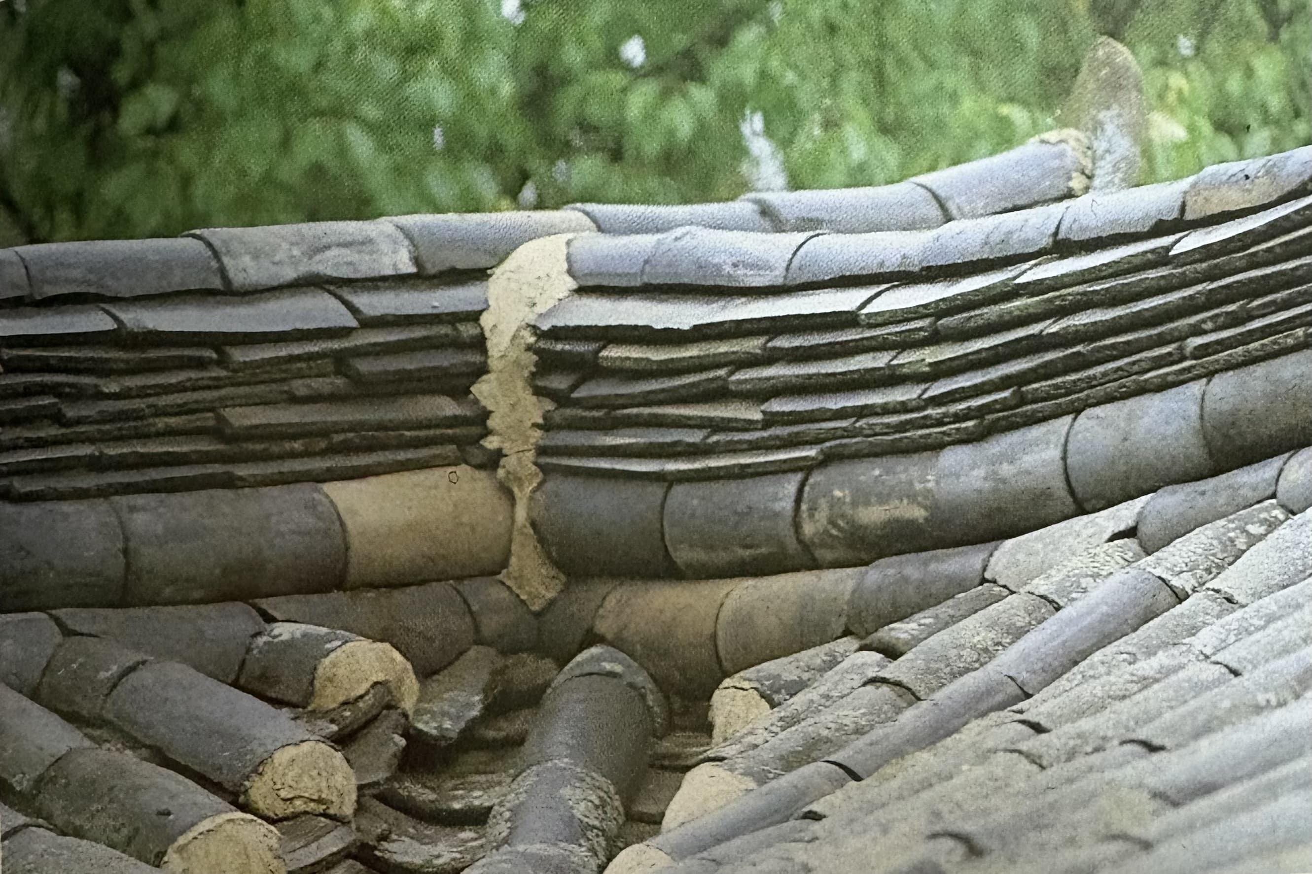 기와의 규격과 배치