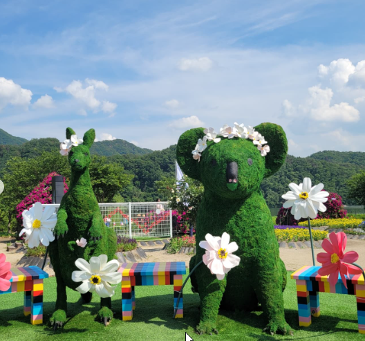 자라섬 꽃 페스타