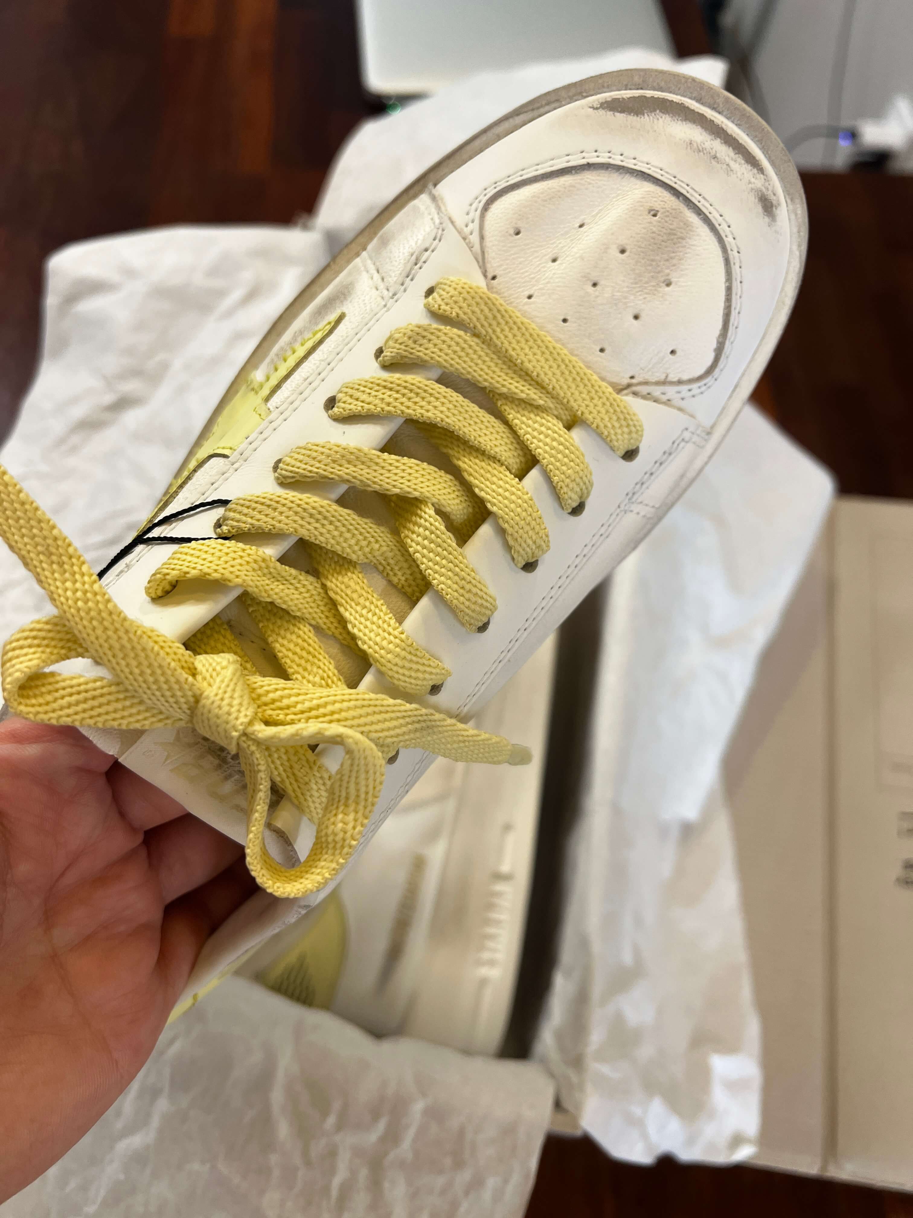 골든구스 STARDAN 옐로우 스타 스니커즈