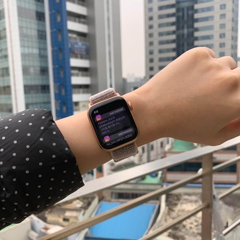 애플워치-sns자랑