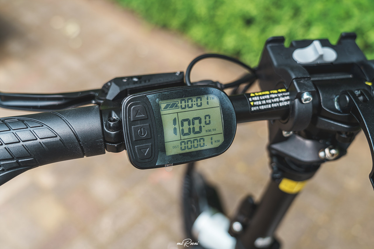 도착한 전기자전거