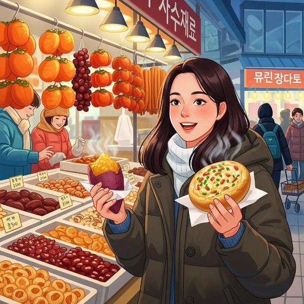 겨울 간식 칼로리 비교 다이어트 주의사항