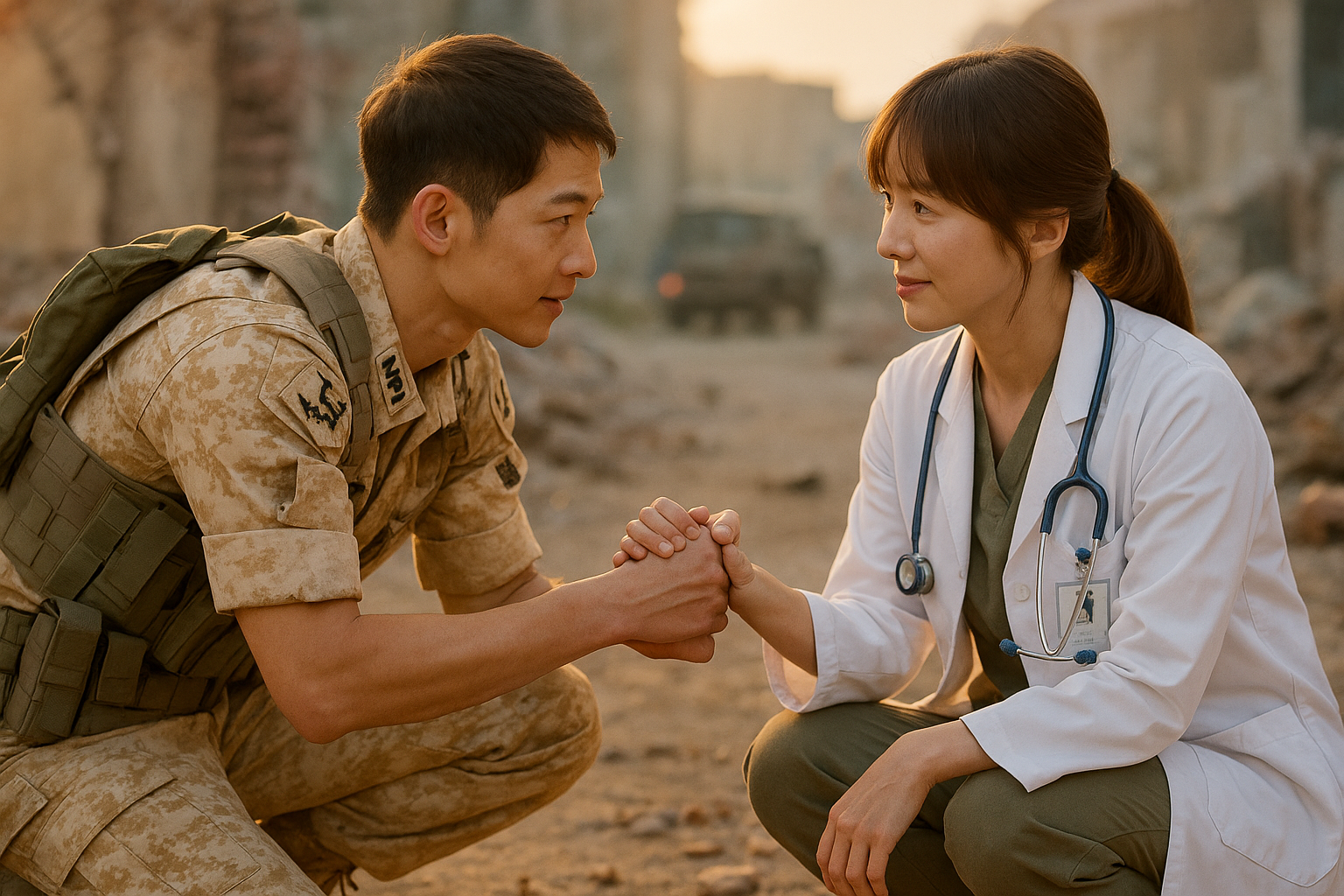 태양의 후예 드라마 관련 사진