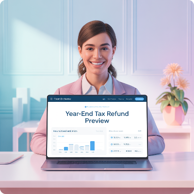 연말정산 미리보기 이미지
