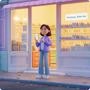 일요일(저녁) 문 여는 약국 이미지