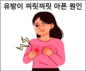 유방이 찌릿찌릿 아픈 원인