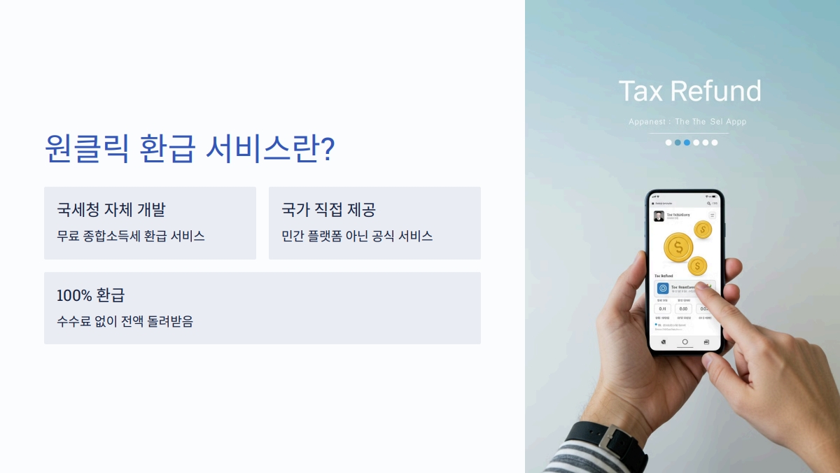 무료 종합소득세 환급 신청 방법