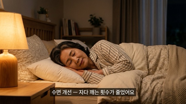 침향환 수면 질 개선 불면