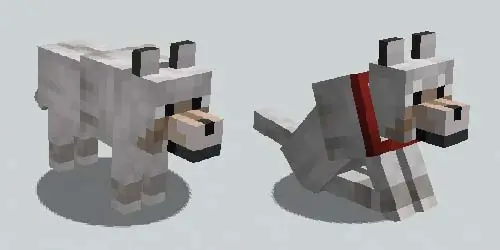 마인크래프트 늑대 / 길들여진 늑대