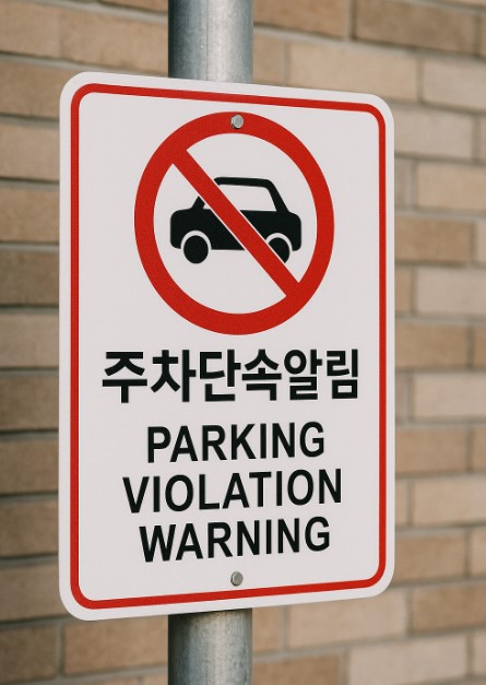 주정차 단속 알림 앱