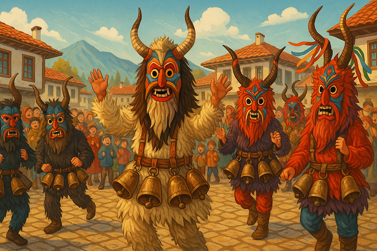 아이들의 상상력이 춤추는 시간, 불가리아 코우커리 축제 (축제의의미,전통과가면,문화계승)