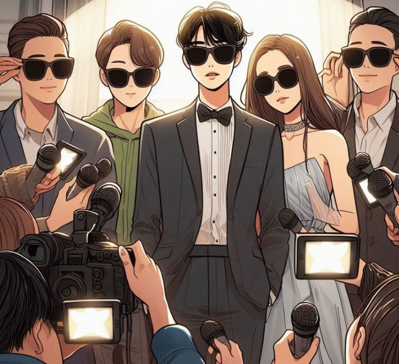 연예인 -일러스트 -사진4