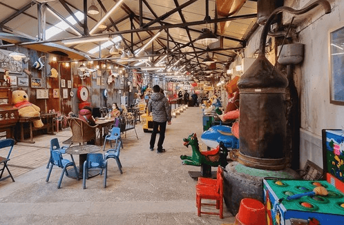 조양방직카페-전시