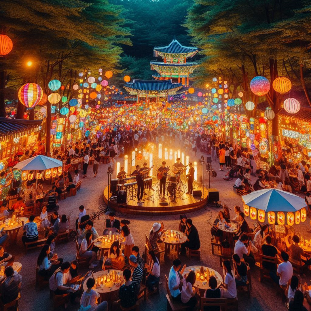 2024 서울숲 푸른밤 축제 별 헤는 선별방법 안내