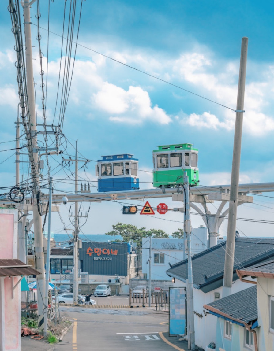 해운대 스카이캡슐 해변열차 아기랑 블루라인 파크