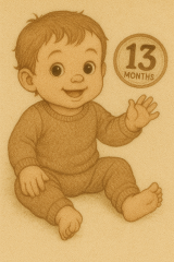 13개월 아기 이미지