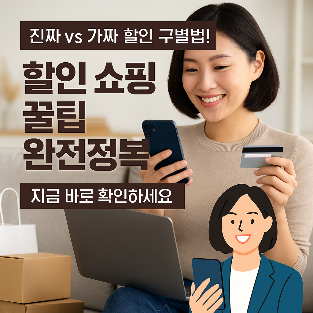 [1편] 할인 쇼핑 꿀팁 완전정복