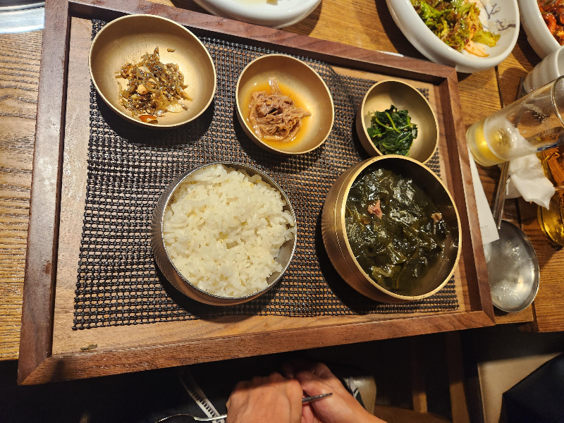 신림 강강술래 생일상