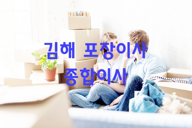 김해 포장이사 종합이사