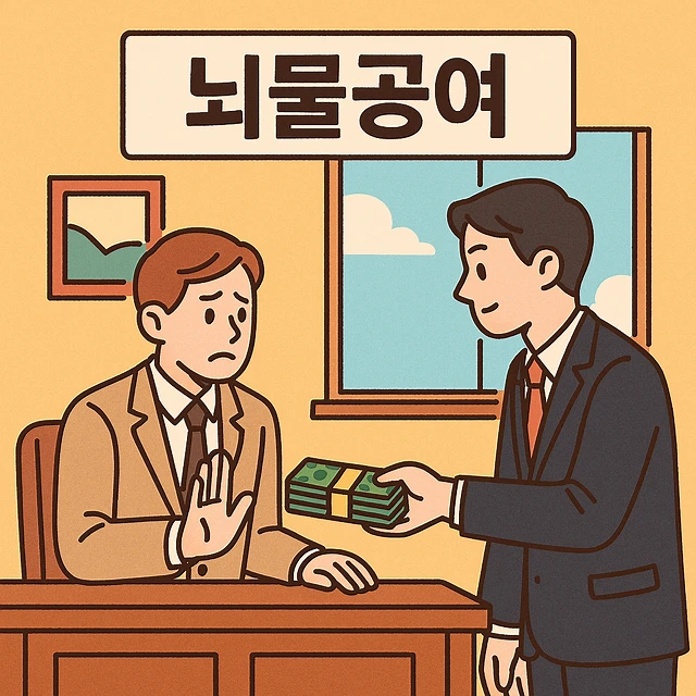 뇌물공여
