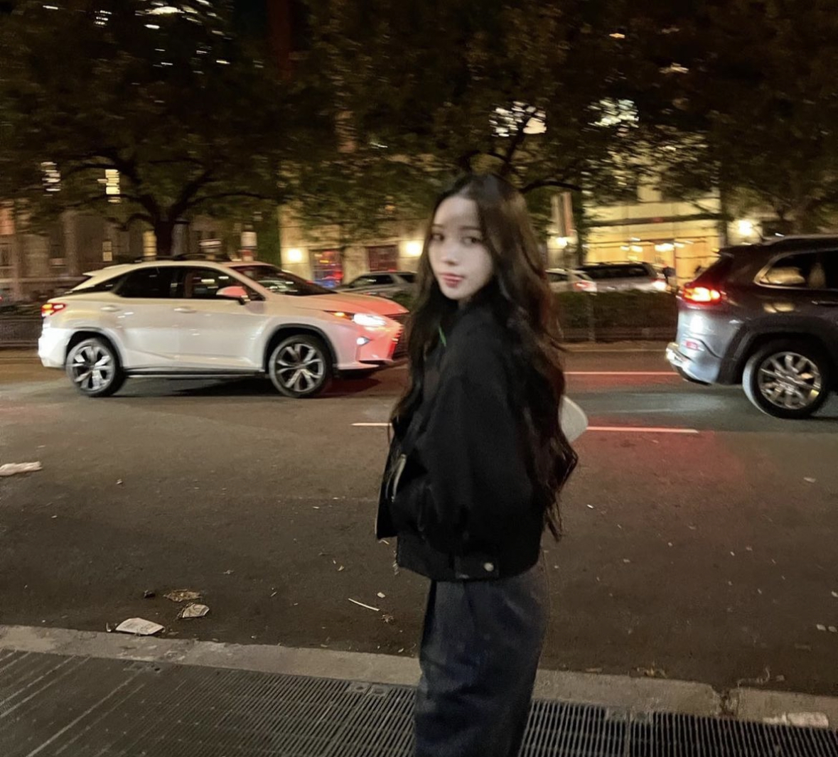 카리나 사복 코디 사진