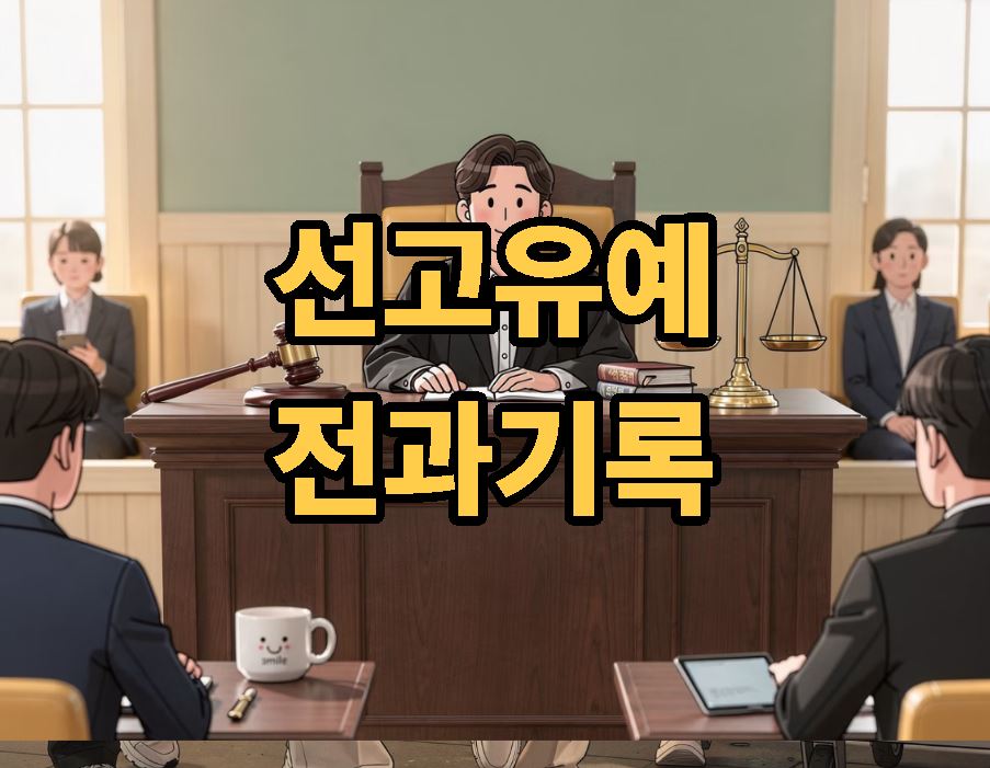 선고유예 전과기록