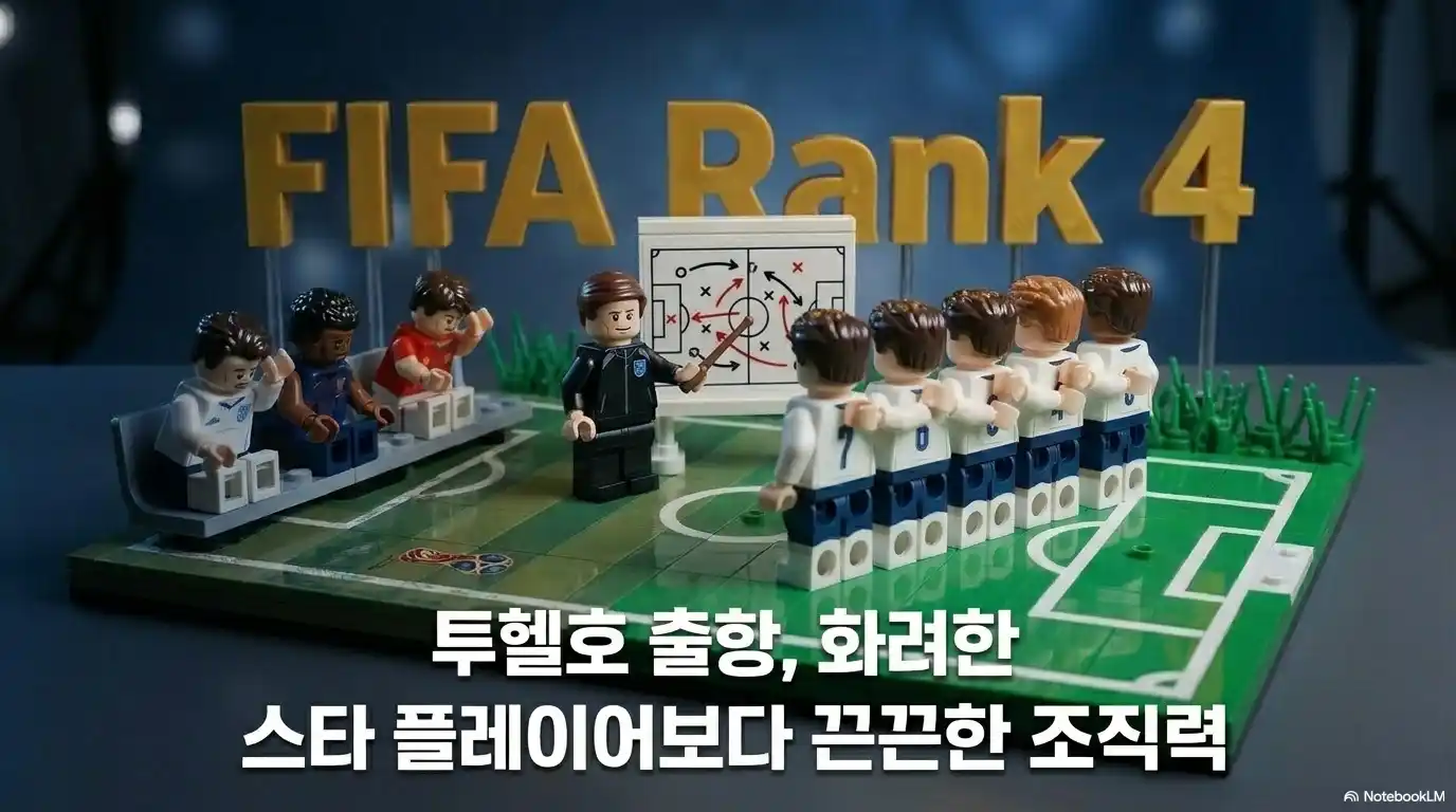 토마스 투헬 감독 체제 잉글랜드 조직력 전술 보드