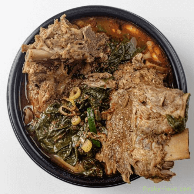 숙취해소에 좋은 뼈해장국