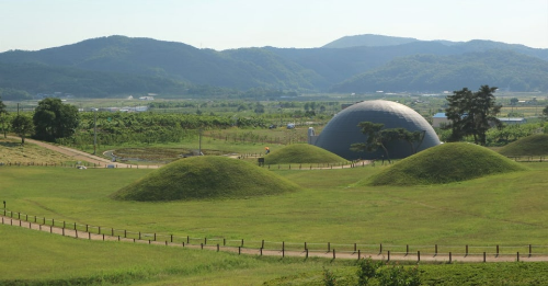 의성 금성산 고분군 사진